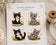 Highland Sweethearts™ Smokey & Bear Sticker Set