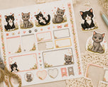 Highland Sweethearts™ Smokey & Bear Planner Sticker Sheet