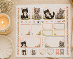 Highland Sweethearts™ Smokey & Bear Planner Sticker Sheet