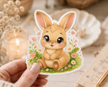 Highland Sweethearts™ Toast the Bunny Sticker