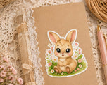 Highland Sweethearts™ Toast the Bunny Sticker