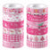12 Rolls Christmas Pink Snowman Plaid Masking Washi Tape Party Handbook Label Sticker for Scrapbooking Diary Journal