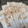 5 Pcs Vintage Coffee Dyed Transparent Storage Paper Bag Junk Journal Ephemera DIY Album Collage Bag Scrapbooking Material Paper