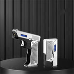 2 In 1 Jet Flame Lighter Windproof Creative Foldable Gun Plasma Dual Arc Lighter Butane Torch Turbo Cigar Lighter Funny Men Gift