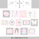 30Pc Stationery Journal Planner Sketchbook Stickers