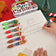 10Pcs/Lot Cute Christmas Cartoon 4 Color Ballpoint Pen Kawaii Mini Pocket Pen Christmas Gift Student School Office Stationery