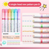 Kawaii Decorative Line Pen Set