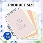 30pcs Inspirational Text Cards