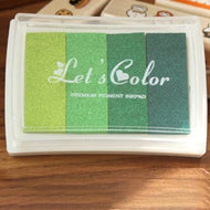 Ink Pad Ink Stamp Pad for DIY Craft Rubber Self Inking Roller Stamps Stationery Album for Scrapbooking Paper Decoration