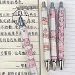 New Kawaii Kirby Neutral Pen Anime Cartoon Cute Student High-value Neutral Pen Quick-drying 0.5mm Black Study Stationery Gifts
