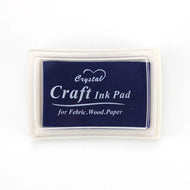 Ink Pad Ink Stamp Pad for DIY Craft Rubber Self Inking Roller Stamps Stationery Album for Scrapbooking Paper Decoration