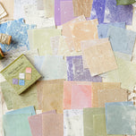 50 sheets Craft Vintage Scrapbooking Paper Kawaii Art Junk Journal Deco Sticker Natural Collection DIY Material Paper