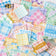 200pcs Checkered Simple Grid Square Notes