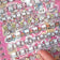 Cute Kpop Decorative Sticker Book Washi Paper Journal DIY Material Decoration Kawaii Stickers Scrapbooking Ins Stationery