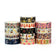1X 10M Gold Foil Reindeer Snowflake Christmas Trees Snowman House Masking Washi Tape for Scrapbooking Planner Kawaii Papeleria