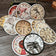 15Pcs Tim Holtz Style Watch clock vintage sticker Junk Journal Ephemera Retro DIY Album Aesthetic Stickers Scrapbooking Material