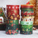 21 rolls/box, Christmas pattern bronzing washi tape, suitable for holiday party DIY, photo frames and gift box decoration gifts