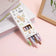 5pcs Cartoon Kawaii Gel Pen 0.55mm Refill Press Pen Black Pen Student Stationery School Writing Supplies animation Birthday Gift