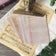 8 Pcs Coffee Memo Dyed Pad Junk Journal Ephemera Vintage Sticker Retro Gird Album Diary Aesthetic Sticker Scrapbooking Material