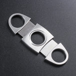 1PC Cigar Cutter Double-Edged Cigar Cutter Stainless Steel Cigar Scissors Creative Cigar Accessories Cutting And Cutting Machine