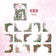 30 Pcs Flowers Corner Stickers PET sticker package DIY diary decoration sticker album scrapbooking Junk Journal