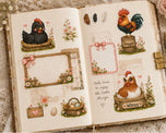 Highland Sweethearts™ Barnyard Friends Planner Sheet
