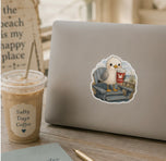 Seagull With Coffee