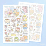 Kawaii Bear Journaling Stickers Diary Planner