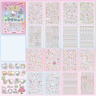 Cute Kpop Decorative Sticker Book Washi Paper Journal DIY Material Decoration Kawaii Stickers Scrapbooking Ins Stationery
