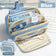 Kawaii Pencil Case 3 Layers Cute Pen Bag Large Capacity Korean Organizer Pouch for Student Back to School Supplies Stationery