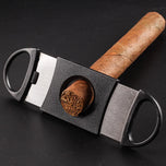 1PC Cigar Cutter Double-Edged Cigar Cutter Stainless Steel Cigar Scissors Creative Cigar Accessories Cutting And Cutting Machine