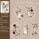 1pack/3pack  Stickers Traceable People Series 10pcs Vintage Retro Journal Backgrounds Female Ephemera Collage Base Decals