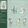 1pack/3pack  Stickers Traceable People Series 10pcs Vintage Retro Journal Backgrounds Female Ephemera Collage Base Decals