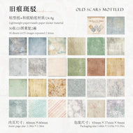 50 sheets Craft Vintage Scrapbooking Paper Kawaii Art Junk Journal Deco Sticker Natural Collection DIY Material Paper