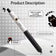 Kawaii Black & White Cat Gel Pen Set – 4 Piece Writing Pen Collection