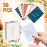 30pcs Inspirational Text Cards