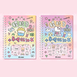 Cute Kpop Decorative Sticker Book Washi Paper Journal DIY Material Decoration Kawaii Stickers Scrapbooking Ins Stationery
