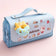 3D Kawaii Pencil Case Girls Decompression Pen Pouch Cute Waterproof School Supplies Aesthetic Organizer Box  Korean Stationery