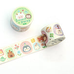 40mm*2m Ins Stamp Style Washi Tape DIY Scrapbook