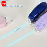 WQN-1PC 196.85 inch * 6mm Erasable Double-Sided Tape DIY Scrapbook Collage Photo Album Stationery Roll Tape Dot School Office