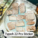 22Pcs France Style Vintage Stickers Junk Journal Ephemera Retro Label DIY Album Aesthetic Bottle Stickers Scrapbooking Material
