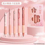 0.5mm Quick Drying Neutral ST Pen Head High Gift Value Kawaii Gel Pen School Student Office Stationery Lovely Supplies Cute