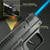 New Cigar Ignifier Gun Lighter & Cigarette Case Butane Inflatable Windproof Blue Flame Cigarettes Lighters & Smoking Accessories