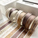 8PCS Pet Tape Rolls for Journaling Washi Tapes Vintage Pet Tapes Roll Washi Tape for Crafts Diary Masking Tape Washi Stickers