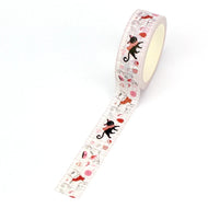 2023 NEW 1PC. 10M Deco Kawaii Cat Winter & Christmas Pink House Washi Tape for  Journaling Adhesive Masking Tape Stationery