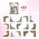 30 Pcs Flowers Corner Stickers PET sticker package DIY diary decoration sticker album scrapbooking Junk Journal