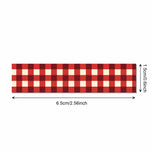 12 Rolls Christmas Plaid Masking Tape DIY Handbook Material Sticker Washi Tape Scrapbooking Birthday Gift Supplies