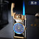 Windproof Gas Lighter Wrist Watch Cigar Lighter Outdoors Jet Double Tube Lighters Gadgets for Men Cigarette Accessories Fires