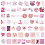 Pink Bible Christian Stickers
