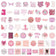 Pink Bible Christian Stickers